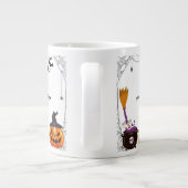 bewerkbare halloween grote koffiekop (Achterkant)
