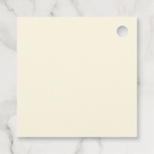 Bewerkbare Halloween - Little Monster Bash - Bedankjes Labels (Achterkant)