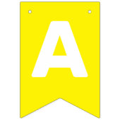 Bewerkbare Happy Birthday Rainbow Banner (Derde vlag)