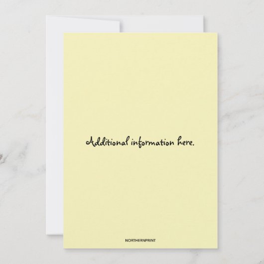 Bewerkbare Hearts en Cloud Baby shower Kaart (Achterkant)