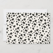 Bewerkbare Heilige Koe Verjaardagsfotouitnodiging Kaart (Achterkant)