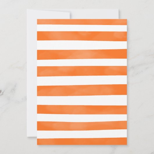 bewerkbare Herfst Party Kaart (Achterkant)