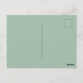 Bewerkbare  Horse en Buggy Christmas Briefkaart (Achterkant)