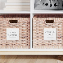 Bewerkbare Huis Essentials 3 Inch Label Set