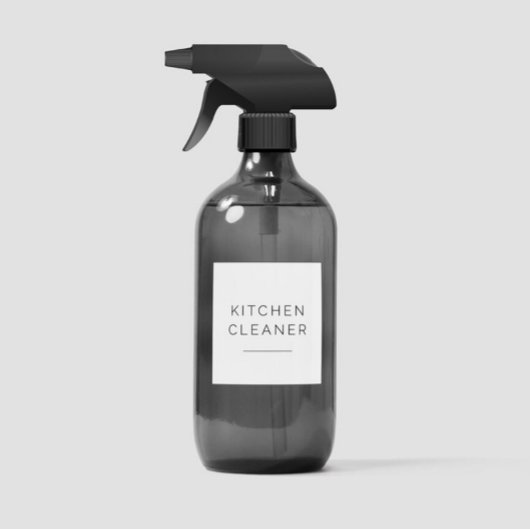 Bewerkbare Huishoudelijke Schoonmaak 2 Inch Label 