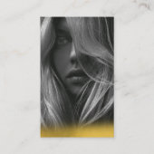 Bewerkbare Influencer Content Creator Gold Visitekaartje (Voorkant)