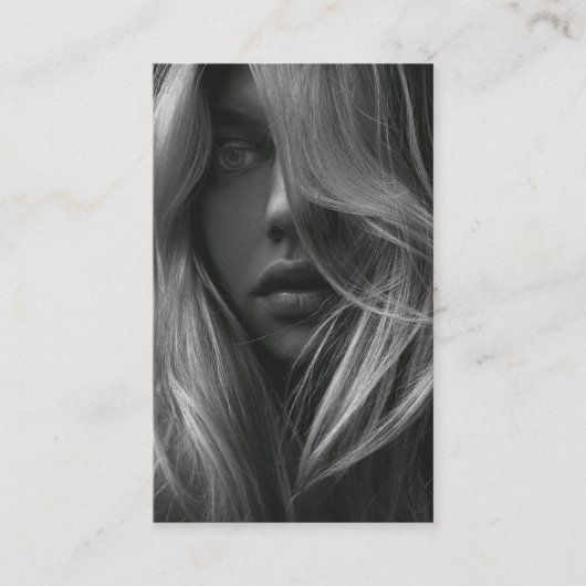 Bewerkbare Influencer Content Creator Social Media Visitekaartje (Voorkant)