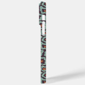 Bewerkbare inscriptie Bloemen Minimalistisch Case- Case-Mate iPhone Case (Achterkant / Links)