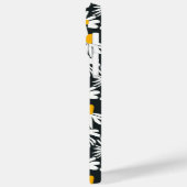 Bewerkbare inscriptie Bloemen Minimalistisch Case- Case-Mate iPhone Case (Achterkant / Links)
