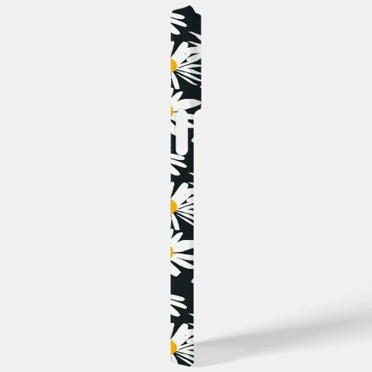 Bewerkbare inscriptie Bloemen Minimalistisch Case- Case-Mate iPhone Case (Achterkant / Rechts)