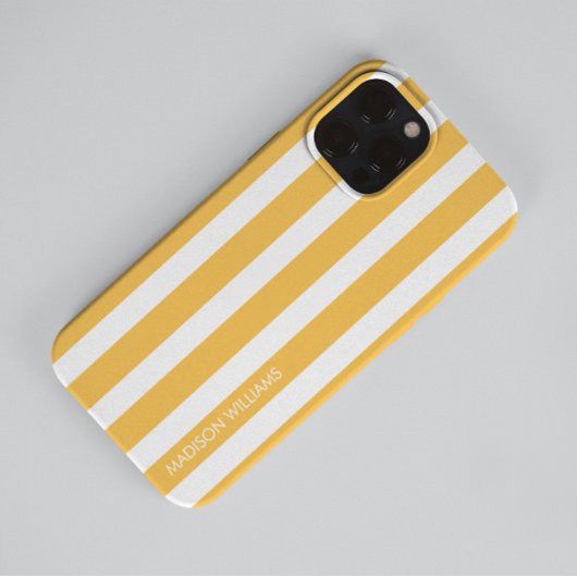 Bewerkbare inscriptie Kleurminimalistisch Hoesje-M Case-Mate iPhone Case