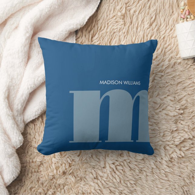 Bewerkbare Inscriptiekleur Gepersonaliseerde naam Kussen (Deken)