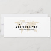 Bewerkbare Istanbul Turkije vliegtuig instapkaart Kaart (Achterkant)