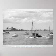 Bewerkbare jaren 70 Australië Vintage Travel