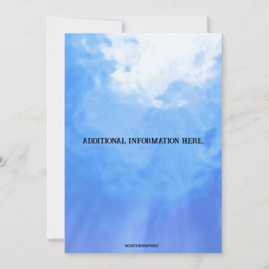 Bewerkbare Jellyfish Ocean Verjaardagsfeest Kaart (Achterkant)