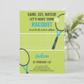 Bewerkbare Jongens of Meisjes Sportfeest Kaart met (Staand voorkant)