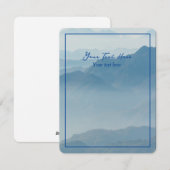 Bewerkbare Kaart voor bergen (Voorkant / Achterkant)