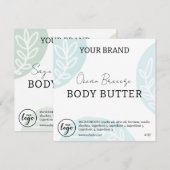 bewerkbare kaartenlabels voor downloads kaart (Voorkant / Achterkant)