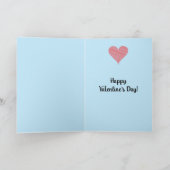 Bewerkbare Katten Knuffelen Valentijnsdag Kaart (Binnen)