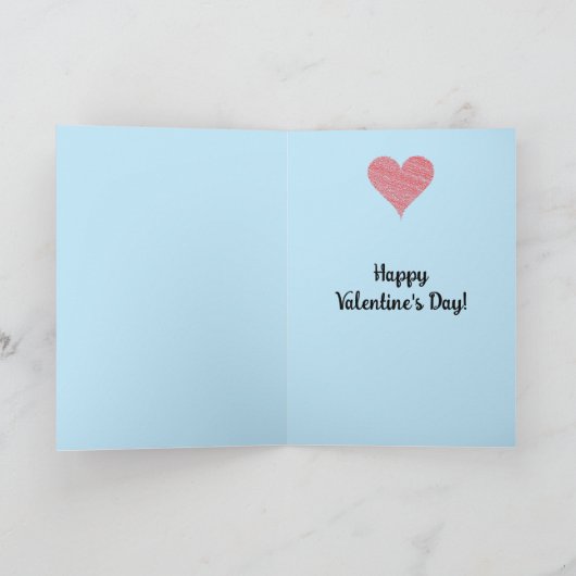 Bewerkbare Katten Knuffelen Valentijnsdag Kaart (Binnen)