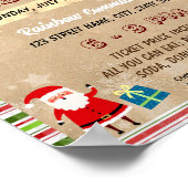 Bewerkbare kerst vakantie fondsenwerving flyer poster (Hoek)