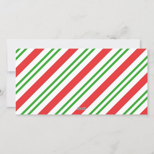 Bewerkbare kerstcoupon Sjabloon (Achterkant)