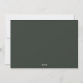 Bewerkbare kerstkaarten voor fotoscript feestdagenkaart (Achterkant)