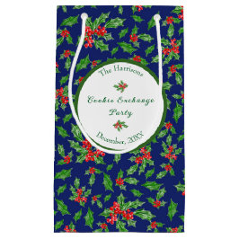 Bewerkbare kerstkoekjesfeest Vrolijk kerstfeest Klein Cadeauzakje