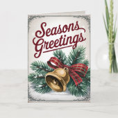 BEWERKBARE  Kerstmis kerst Kaart (Voorkant)