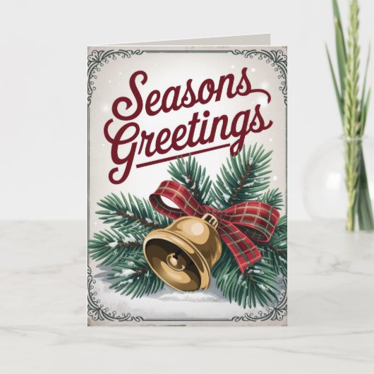 BEWERKBARE  Kerstmis kerst Kaart (Voorkant)