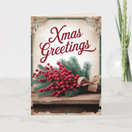 BEWERKBARE  Kerstmis kerst Kaart