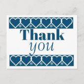 Bewerkbare kerstvakantie Bedankt Briefkaart (Voorkant)