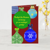 Bewerkbare kerstversiering kerst Kaart (Gele Bloem)