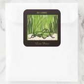 bewerkbare  keukenbord vierkante sticker (Tas)