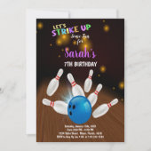 Bewerkbare Kinder Strike Party-uitnodiging voor jo Kaart (Voorkant)