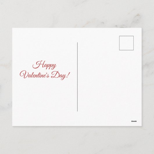 BEWERKBARE Klassieke Muziek w / Schumann Valentijn Feestdagenkaart (Achterkant)