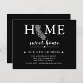 Bewerkbare kleur CALIFORNIA Bewegende Aankondiging (Voorkant / Achterkant)