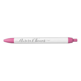 Bewerkbare Kleur Calligrafie Script Naam Pen