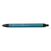 Bewerkbare Kleur Calligrafie Script Naam Pen (Voorkant)