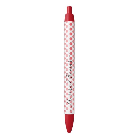 Bewerkbare Kleur Calligrafie Script Naam Pen (Voorkant Verticaal)