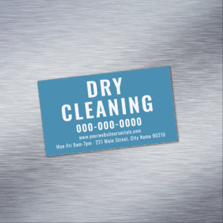 Bewerkbare kleur droog reinigen Business Magnetisc Magnetisch Visitekaartje