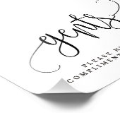 Bewerkbare KLEUR- en GROOTTEKLASSE LCC Foto Afdruk (Hoek)