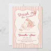 Bewerkbare kleur Handrawn Fresh Off the Market BS Kaart (Voorkant)