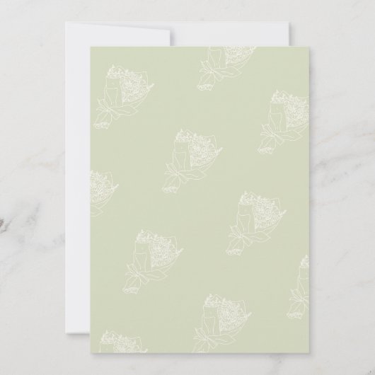 Bewerkbare kleur Handrawn Fresh Off the Market BS Kaart (Achterkant)