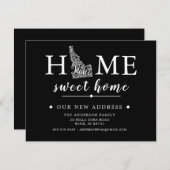 Bewerkbare kleur IDAHO Bewegende aankondiging (Voorkant / Achterkant)