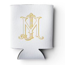 BEWERKBARE KLEUR JM Monogram MJ Monogram Koelbox