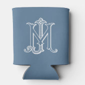 BEWERKBARE KLEUR MJ Monogram JM Monogram Koelbox Blikjeskoeler (Achterkant)