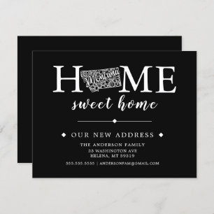 Bewerkbare kleur MONTANA-bewegende aankondiging