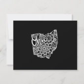 Bewerkbare kleur OHIO Bewegende aankondiging (Achterkant)