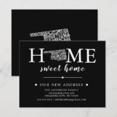 Bewerkbare kleur OKLAHOMA Bewegende Aankondiging (Voorkant / Achterkant)